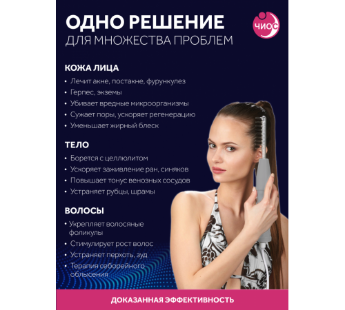 Дарсонваль массажер "Звезда" СН-101 Классик