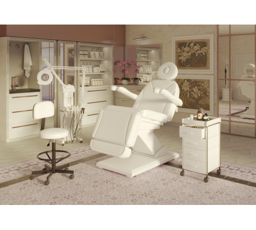 Стул мастера АСТЕК высокий с опорой для ног и спинкой