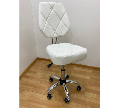 Стул мастера «Грэй» на металлическом каркасе (большой Ф50 см) хром