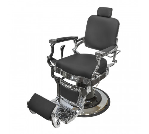 Кресло мужское барбер Стэнфорд черный матовый