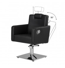 Парикмахерское кресло МД-166 гидравлика, регулировка спинки и подголовника