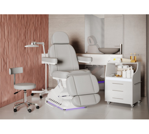 Косметологическое кресло МД-833 с подогревом и подсветкой
