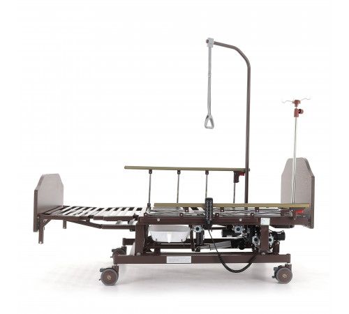 Кровать электрическая DB-11А (МЕ-5228Н-12) ЛДСП Венге с боковым переворачиванием, туалетным устройством и функцией «кардиокресло»