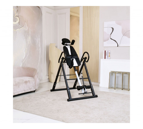 Инверсионный стол складной DFC STYLE чёрный, U-образный фиксатор