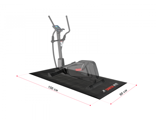 Коврик UNIX Fit для кардиотренажёров 150x90x0,6 см