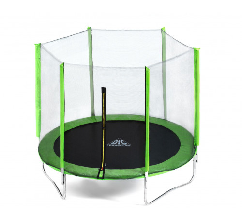 Батут DFC Trampoline Fitness с сеткой 8ft