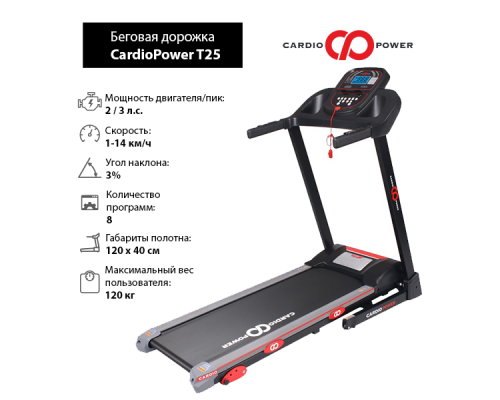 Беговая дорожка CardioPower T25