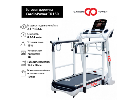 Беговая дорожка CardioPower TR150