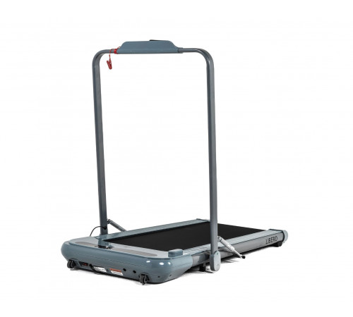 Беговая дорожка DFC LIBERO slim, серебристая T100G