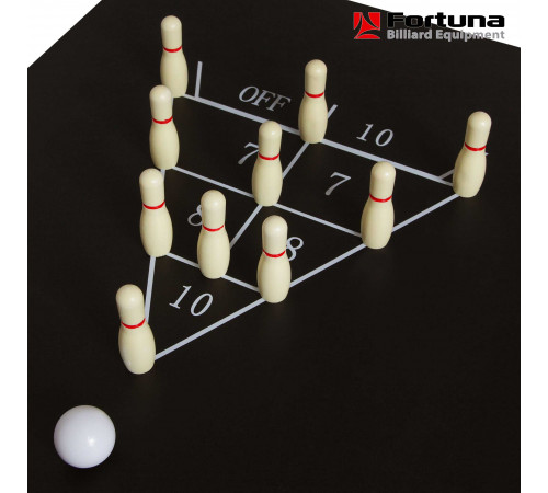 Бильярдный стол Fortuna Пул 4фт 9 в 1 с комплектом аксессуаров