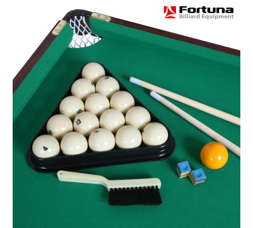 Бильярдный стол Fortuna Русская пирамида 3фт с комплектом аксессуаров