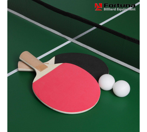 Бильярдный стол Fortuna Русская Пирамида 6фт 9 в 1 с комплектом аксессуаров