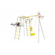 Детский спортивный комплекс для дачи ROMANA Fitness (Фитнес, желтый/серый)