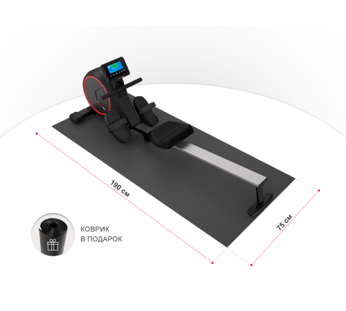 Гребной тренажер UNIX Fit Techno Rower 410E