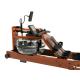 Гребной тренажер UNIX Fit Wood Rower Dark