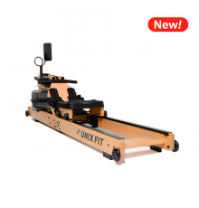 Гребной тренажер UNIX Fit Wood Rower Light