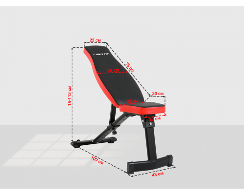 Скамья силовая универсальная UNIX Fit BENCH 130