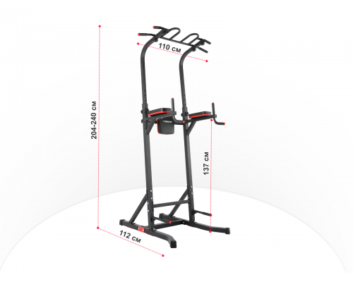 Турник-пресс-брусья UNIX Fit POWER TOWER 150