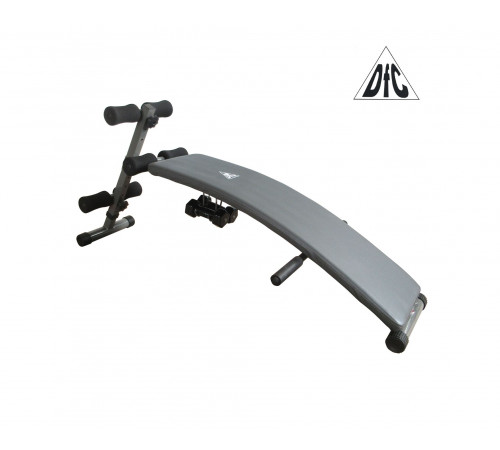 Скамья для пресса DFC складная, c 2 гантелями D101A
