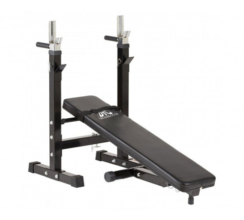 Скамья со стойками под штангу DFC складная DBCH2B