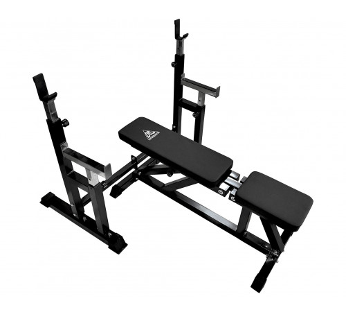 Скамья со стойками под штангу DFC DZ005ABB