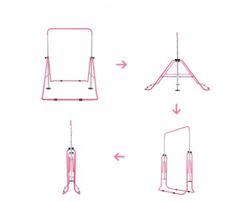Турник для детей DFC GC001 складной розовый