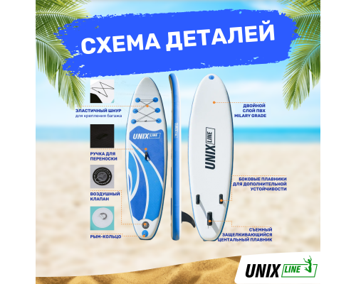 SUP-борд UNIX Line Big Wave (300 cm)