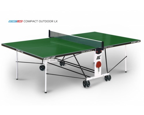 Теннисный стол Compact Outdoor LX green всепогодный