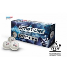 Мячи Start line EXPERT V40+ 3* (ITTF) (10 шт)