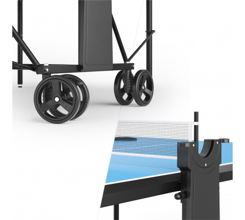 Теннисный стол UNIX Line Compact indoor 18mm MDF (Blue)