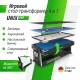 Игровой стол UNIX Line Трансформер 4 в 1 (204х112 cм) Black