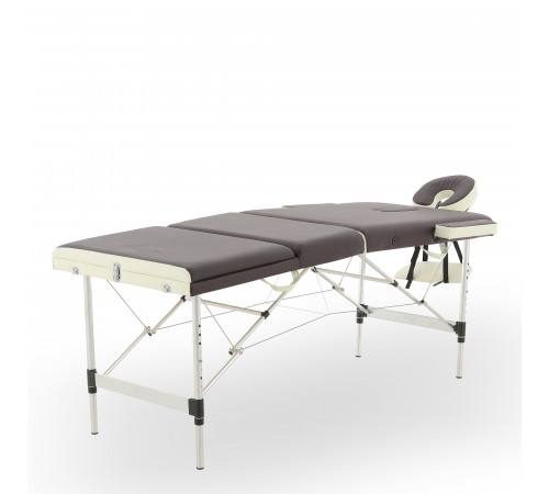 Массажный стол складной алюминиевый JFAL01A 3-х секционный