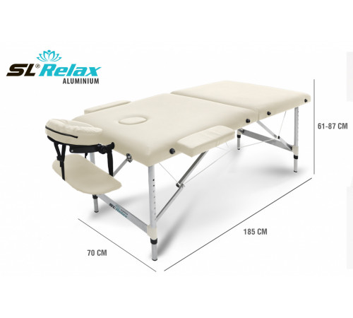Массажный стол складной Aluminium BM2723-2