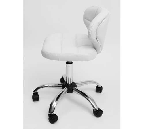 Стул мастера Трио, хром на колесах