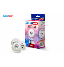 Мячи Start line Training 3* New (6 шт, бел.)