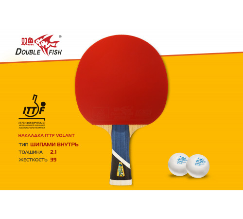 Ракетка для н/т Double Fish (5A+C серия)
