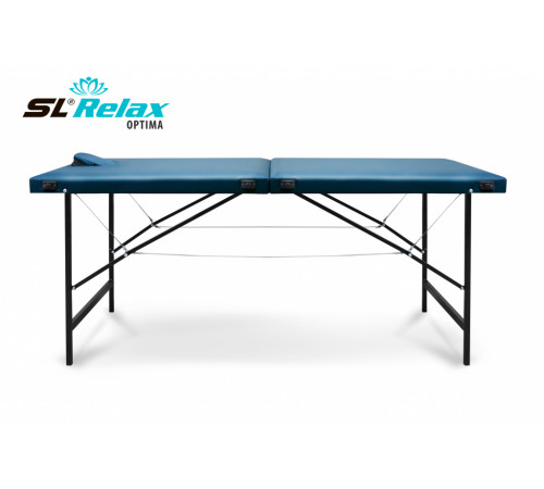 Массажный стол Relax optima синяя кожа