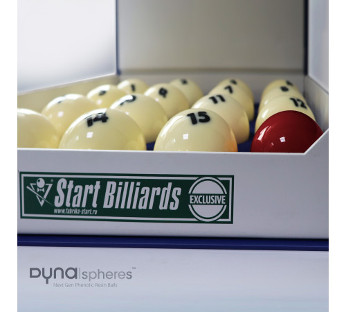 Шары Dynaspheres Prime Pyramid 67 мм Желтый биток